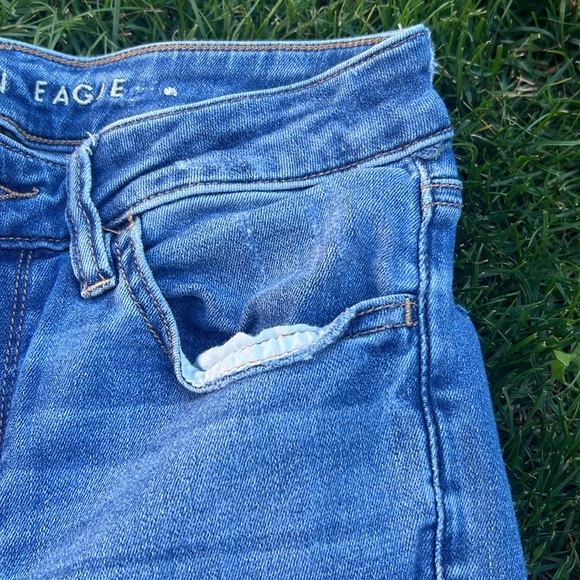 American Eagle jeans women’s size 6 skinny jeans - Picture 5 of 13